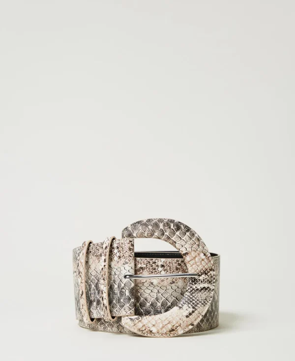 TWINSET Milano Gürtel^Breiter Taillengürtel Mit Schlangenprint Print Soft Snake