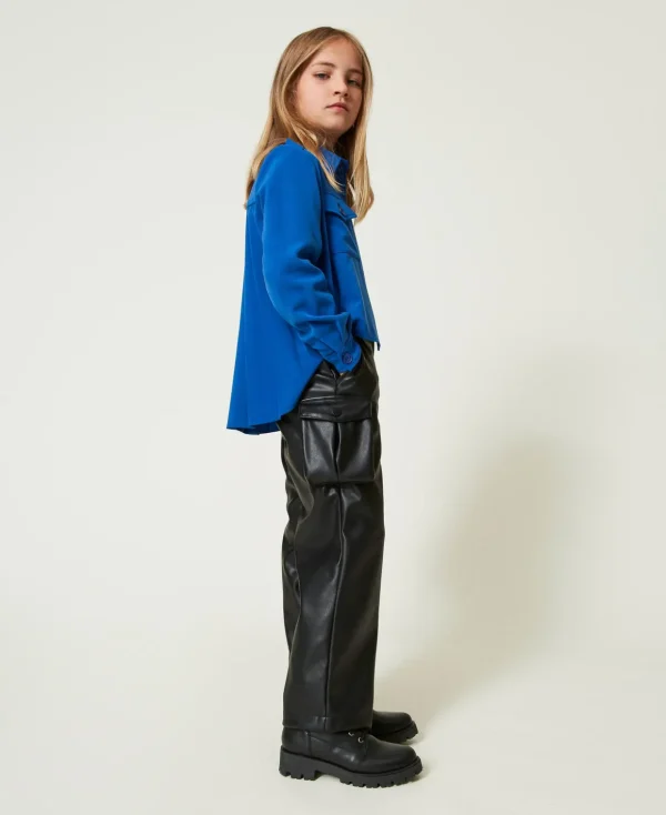 TWINSET Milano Hosen und Jeans^Cargohose Mit Utility-Taschen Schwarz