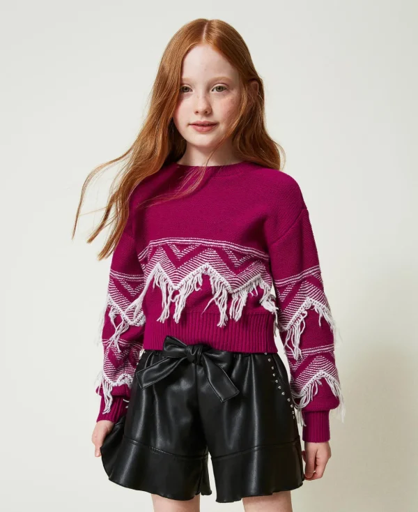 TWINSET Milano Hosen und Jeans^Flare-Shorts Mit Nieten Schwarz