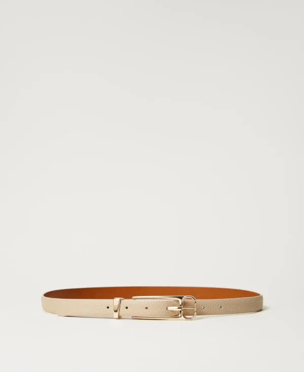 TWINSET Milano Gürtel^Gürtel Mit Rechteckiger Schnalle Warmes Beige