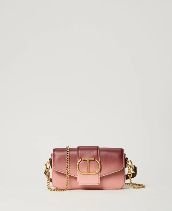 TWINSET Milano Minitaschen | Schultertaschen^Kleine Umhängetasche „Amie“ Aus Schattiertem Leder Pompejanisch-Rot