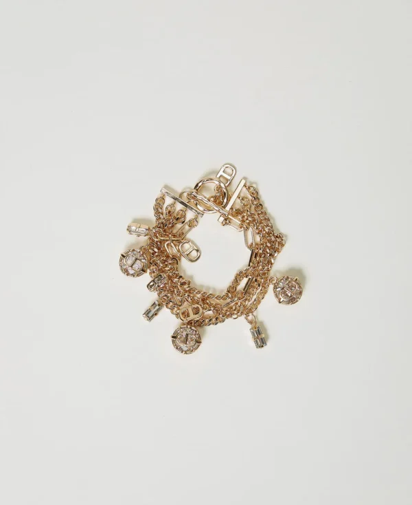 TWINSET Milano Modeschmuck^Mehrreihiges Armband Mit Anhängern New Gold