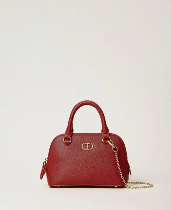 TWINSET Milano Minitaschen | Umhängetaschen^Mini-Umhängetasche Mit Oval T Pompejanisch-Rot