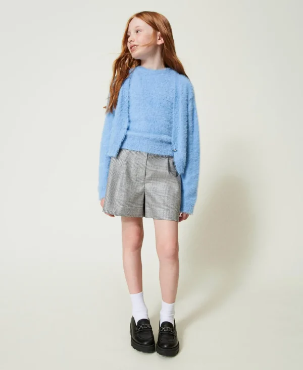 TWINSET Milano Hosen und Jeans^Shorts Mit Prince-of-Wales-Muster Prince-of-Wales-Jacquard